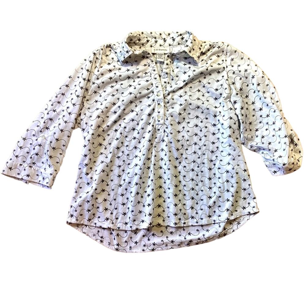 C.D.Daniels Floral Blouse